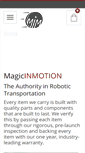 Mobile Screenshot of magic-inmotion.com