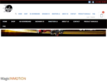 Tablet Screenshot of magic-inmotion.com